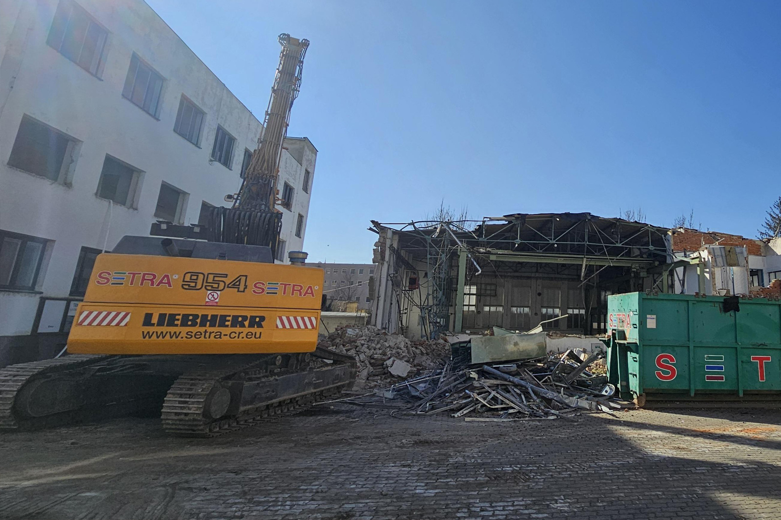 Začala demolice v Brně
